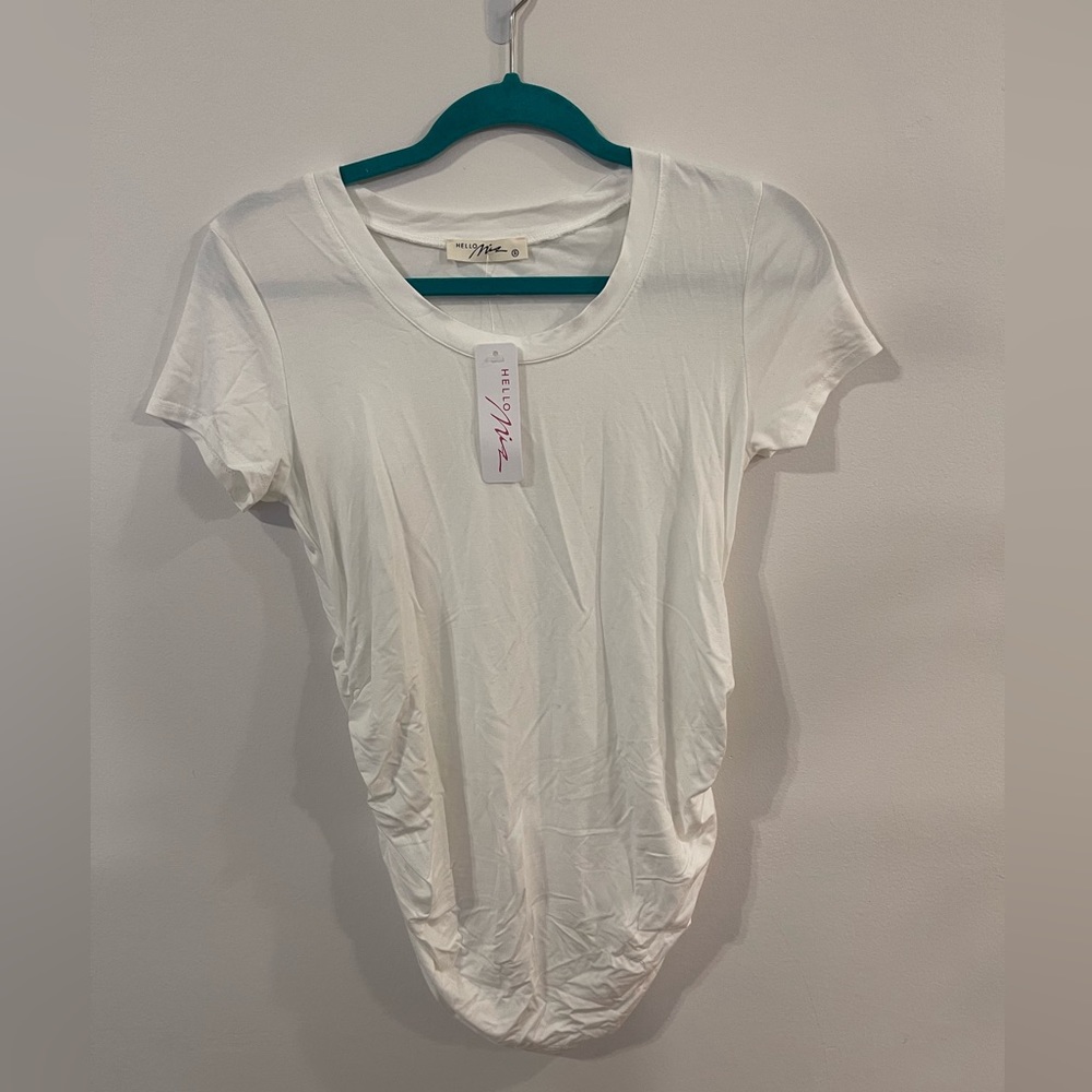 NWT Hello Miz size small maternity tshirt